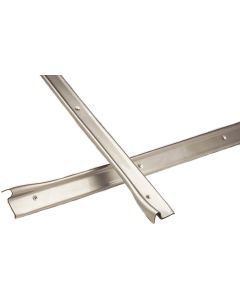 Camaro Door Sill Plates, Brushed Aluminum Look, ABS, 1967-1969
