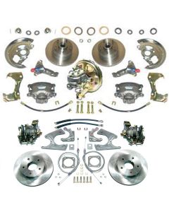 Camaro Power Disc Brake Conversion Kit, Complete, 4-Wheel, 1967-1969