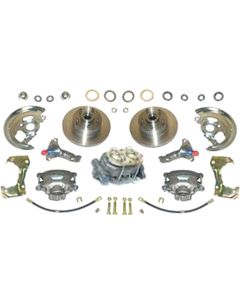 Camaro Disc Brake Conversion Kit, Complete, Front, For CarsWith Manual Brakes, 1967-1969