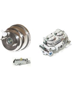 Camaro Power Booster & Master Cylinder, 7" Chrome, Disc Brake Conversion, 1967-1969