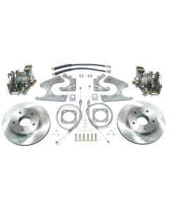 Camaro Rear Disc Brake Conversion Kit, For Cars With 10 Or 12 Bolt Differential & Without Staggered Shocks, 1967-1969
