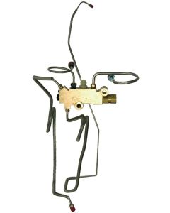 Camaro Brake Line Kit, For Rick's Disc Brake Conversion KitOnly, Steel, 1967-1969
