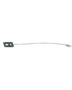 Camaro Kick Panel Air Conditioning Vent Control Cables, 1969