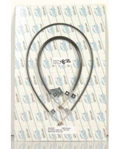 Camaro Heater Control Cable Set, For Cars Without Air Conditioning, 1969