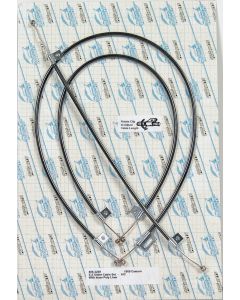 Camaro Heater Control Cable Set, For Cars With Air Conditioning, 1969