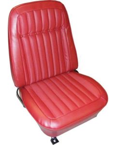 PUI Camaro Fully Assembled Bucket Seat, Comfortweave, 1969