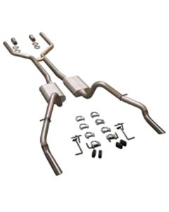 Camaro Dual Exhaust Kit, 2-1/2", Flowmaster, 1969