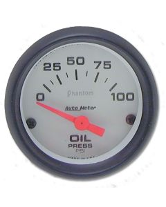 Camaro  Oil Pressure Gauge, Phantom Series, AutoMeter, 1967-69