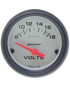 Camaro Voltmeter Gauge, Phantom Series, AutoMeter, 1967-69