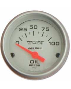Camaro Oil Pressure Gauge, Ultra-Lite Series, AutoMeter, 1967-69