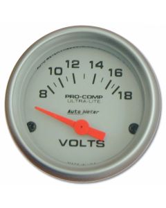 Camaro Voltmeter Gauge, Ultra-Lite Series, AutoMeter, 1967-69