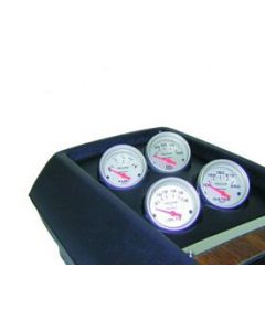 1968-69 Console Gge Pod Kit,Fuel/Oil/Volt/Water,AutoMeter