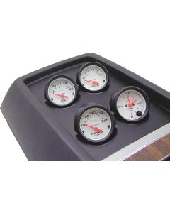 1968-69 Console Gauge Pod Kit,Phantom,Oil/Volt/Water/Clock