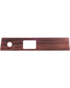 Camaro Windshield Wiper & Headlight Trim Plate, Dash, Rosewood, 1969