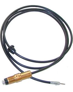 Camaro Radio AM/FM Antenna Cable, Front Mount, With AntennaBody, 1969