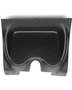 Camaro Instrument Cluster Panel, Black Textured Finish, Without Pre-Cut Gauge Holes, 1967-1968