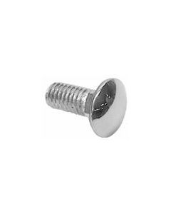Camaro Bumper Mounting Bolt, Short, Front & Rear, Polished Chrome, 1967-1969