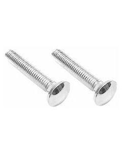 Camaro Bumper Mounting Bolts, Outer Front, Polished Chrome,1968-1969