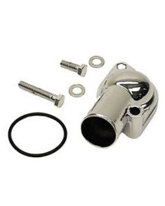 Camaro Thermostat Housing, Chrome, With O-Ring Seal, 1967-1969