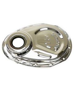 1967-1969 Camaro Timing Chain Cover, Small Block, Chrome