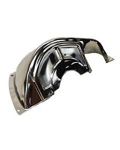 Camaro Automatic Transmission Flexplate Dust Cover, Powerglide, Chrome, 1967-1969