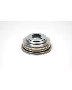 Camaro Crankshaft Pulley, Big Block, Three Groove, Chrome, 1969