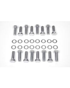Camaro Intake Manifold Bolt Set, Big Block, Chrome, 1967-69