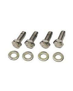 Camaro Valve Cover Bolt Set, 1/4-20 x 3/4" Long, Chrome, 1967-1985