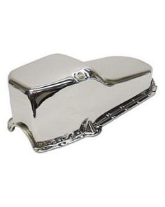  Oil Pan, Small Block, Chrome, 1967-69