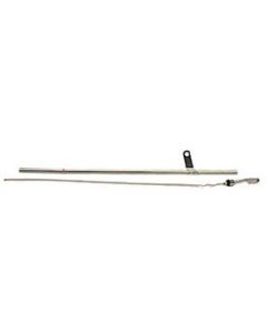 Camaro Engine Oil Dipstick & Tube, Big Block, Chrome, 1967-1969