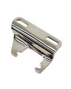Camaro Lower Alternator Bracket Exhaust Header Mounting Adapter, Small Block, Chrome, 1967-1968