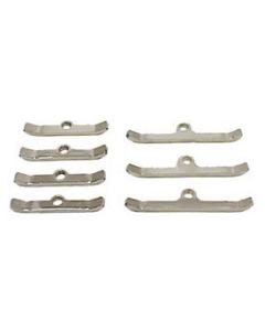 1967-1969 Camaro Valve Cover Retainer Set Big Block Chrome