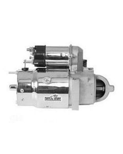 Camaro Engine Starter, Chrome, With Staggered Bolt Holes, 1967-1992