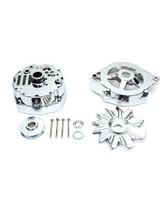 Camaro Alternator Case, Chrome, 1967-81