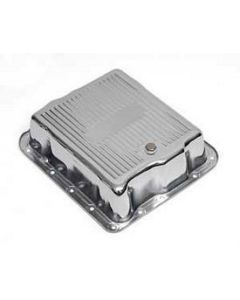 Camaro Automatic Transmission Oil Pan, 700R4, Chrome, 1967-92
