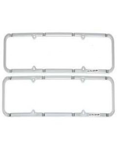 Valve Cover Hold Downs,SB,Chrome Perimenter,67-86