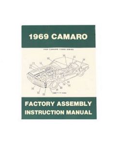 Camaro Factory Assembly Manual, 1969