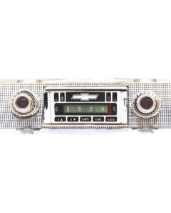 Custom Autosound, AM / FM Stereo Radio, USA-630, With Chrome Bezel| CAL-630 Camaro 1969