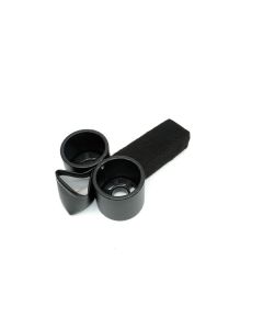 Camaro Drink Holder, Vinyl Covered, Black, Plug & Chug, 1969