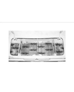 Camaro Trunk Compartment Insulation, Dynamat Extreme, 1967-1969