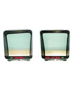 Fuel Gauge/Tachometer/Speedometer Lens Assembly Set.1969