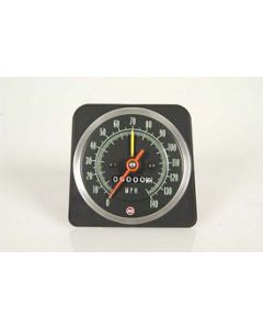 Camaro Speedometer, 140 MPH, With Speed Warning Indicator, 1969