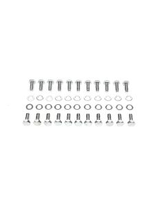 Camaro Oil Pan Bolt Set, Big Block, Chrome, 1967-69
