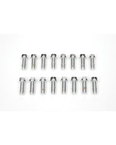 Camaro Exhaust Header Mounting Bolt Set, Big Block, Chrome,1967-69