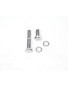 Camaro Thermostat Housing Bolt Set, Bowtie Stamped, Chrome,1967-1969