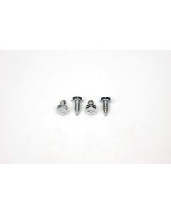 Hood Latch Or Fender Bars Bolt Set,Bowtie Stamped,Chr,67-69