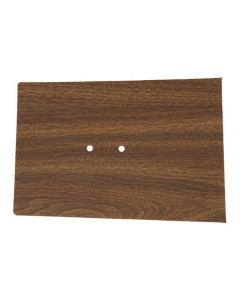 Plate,Forward Console Woodgrain Insert,1968