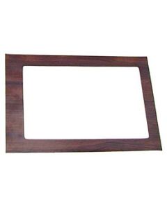 Console Shifter Plate Rosewood Woodgrain Insert,A/T,1969