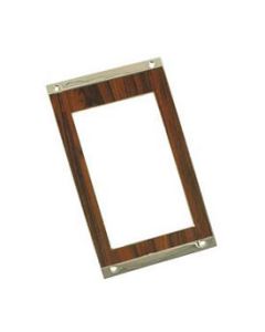 Camaro Console Shifter Plate, Automatic Transmission, With Rosewood Insert, 1969