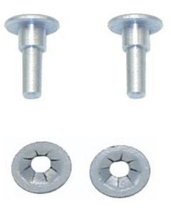 Console Ashtray Lid Pivots & Retainers Set,1967